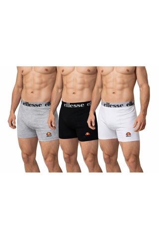 3 boxers - Cinzento e branco - Ellesse