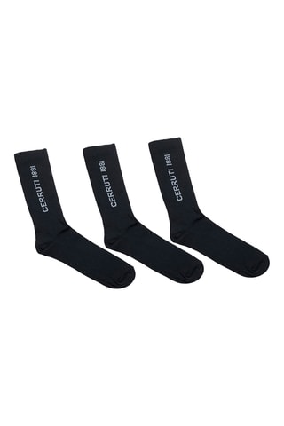 3 pares de meias - Preto