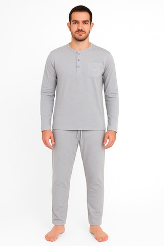 Pijama - Cinzento-claro