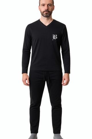 Pijama - Preto e branco