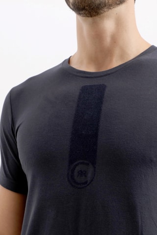 T-shirt Azul-marinho e branco