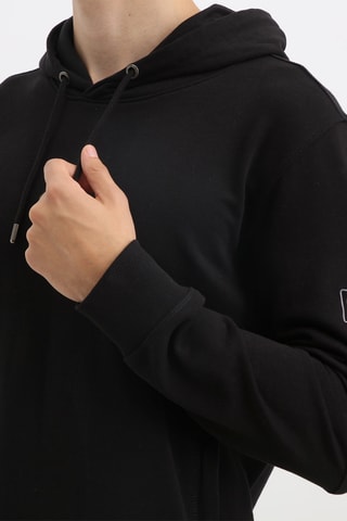 Sweat com capuz Preto