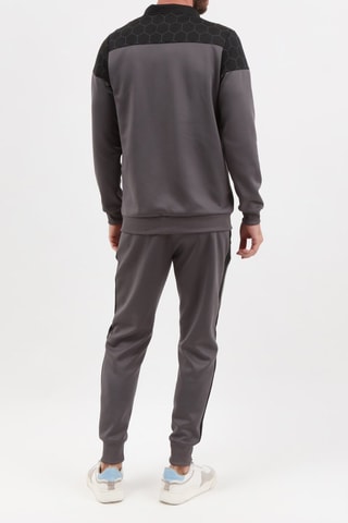 Casaco e calças de treino - Preto e cinzento-escuro