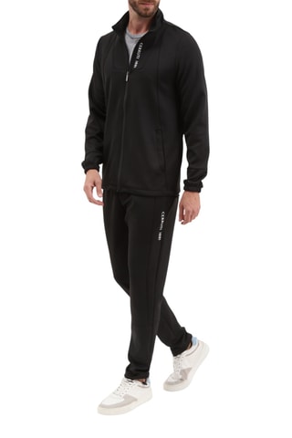 Casaco e calças - Preto e branco