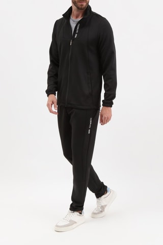 Casaco e calças - Preto e branco