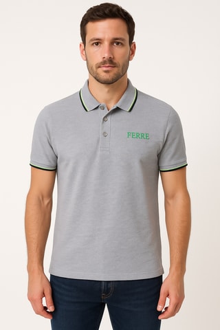 Polo - Cinzento-claro mesclado - Ferre