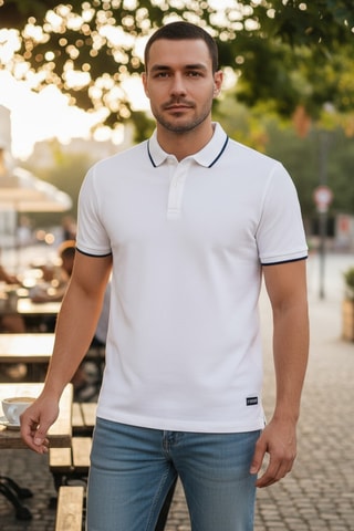 Polo - Branco - Ferre