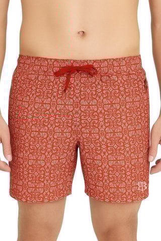 Calções de banho - Vermelho - Bill Tornade