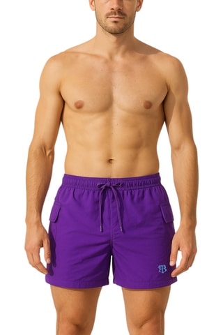 Calções de banho - Violeta - Bill Tornade