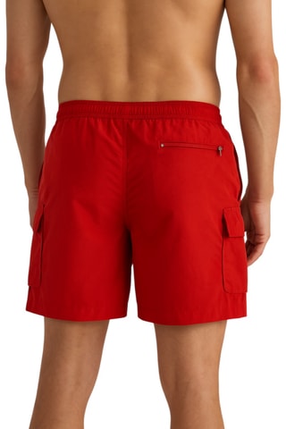 Calções de banho - Vermelho - Bill Tornade