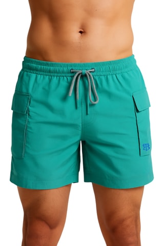Calções de banho - Turquesa - Bill Tornade