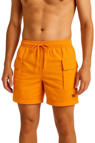 Calções de banho - Laranja - Bill Tornade