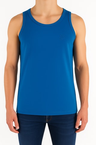 Camisola de alças - Azul-cobalto - Bill Tornade