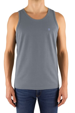 Camisola de alças - Cinzento-escuro - Bill Tornade