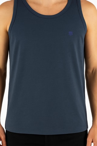 Camisola de alças - Azul-escuro - Bill Tornade