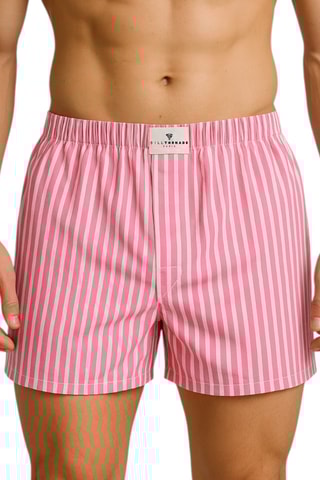 6 boxers - Preto e rosa - Bill Tornade