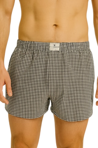 6 boxers - Preto e rosa - Bill Tornade