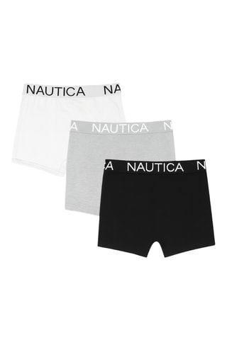 3 boxers - Branco e cinzento-claro - Nautica