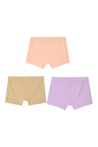 3 boxers - Bege e laranja - Nautica