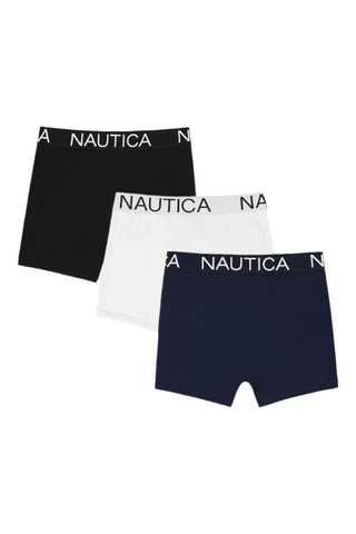 3 boxers - Branco e preto - Nautica