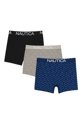3 boxers - Azul-marinho e cinzento - Nautica