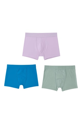 3 boxers - Rosa e azul-marinho - Nautica