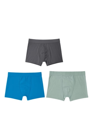 3 boxers - Azul-celeste e cinzento - Nautica