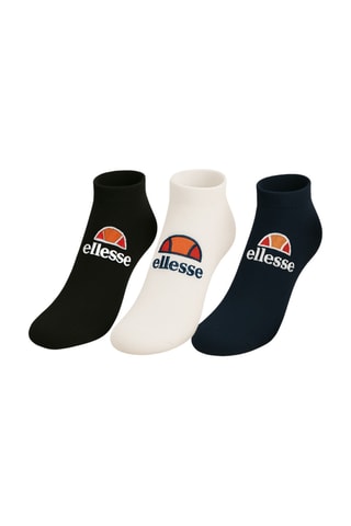 6 pares de meias curtas - Preto e branco - Ellesse