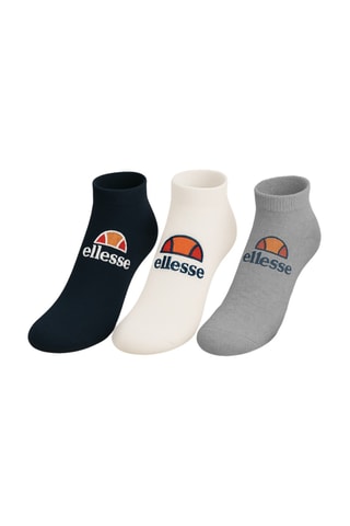 6 pares de meias curtas - Cinzento e branco - Ellesse