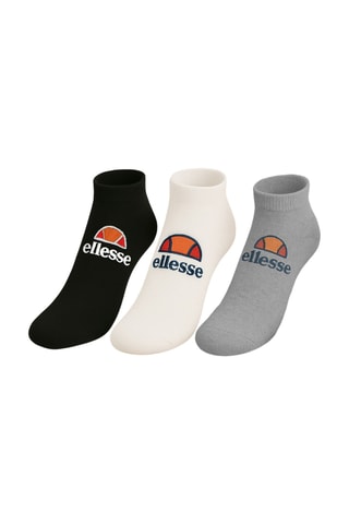 6 pares de meias curtas - Cinzento e branco - Ellesse