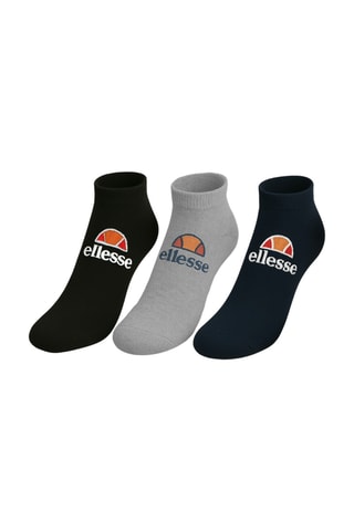 6 pares de meias curtas - Preto e cinzento - Ellesse