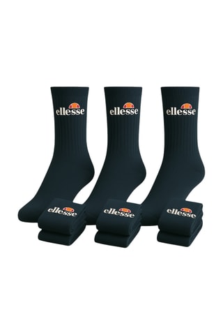 6 pares de meias - Azul-marinho - Ellesse