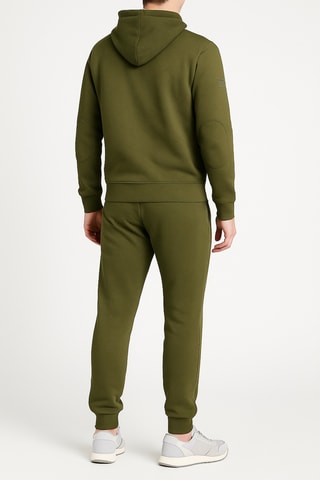 Sweat com capuz e calças de treino - Caqui - Bill Tornade