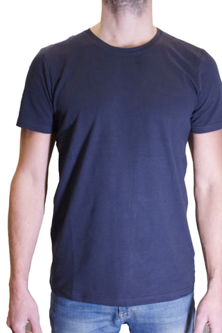 5 t-shirts - Preto, cinzento e azul-marinho - Cerruti 1881