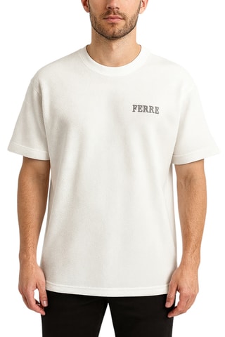 T-shirt oversize - Branco - Ferre