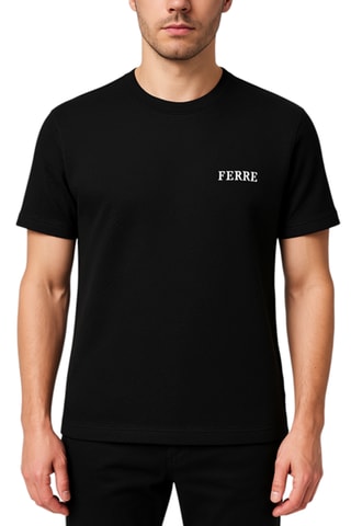 T-shirt oversize - Preto - Ferre