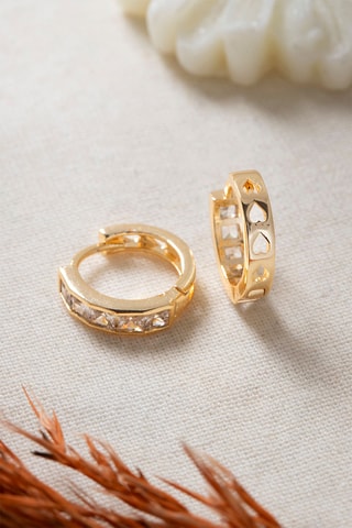 Orecchini a cerchio - Dorato