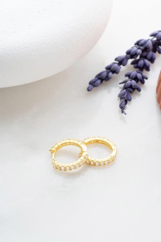 Orecchini a cerchio - Dorato