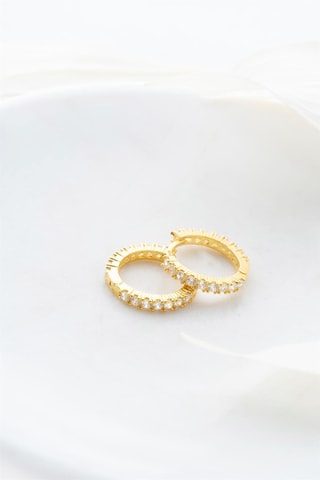 Orecchini a cerchio - Dorato