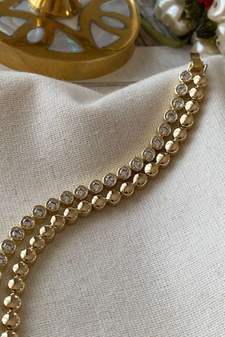 Bracelet - Plaqué or jaune