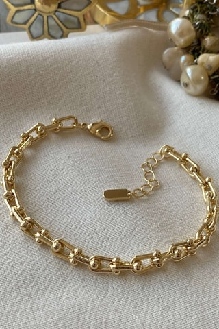 Gourmette - Plaqué or jaune