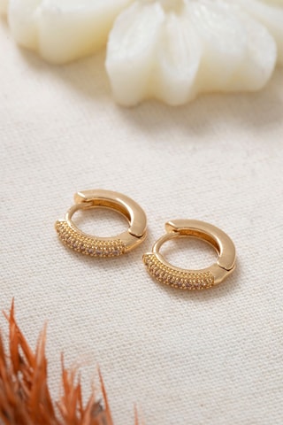 Orecchini a cerchio - Dorato