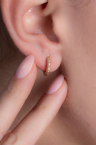 Orecchini a cerchio - Dorato