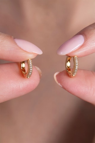 Orecchini a cerchio - Dorato