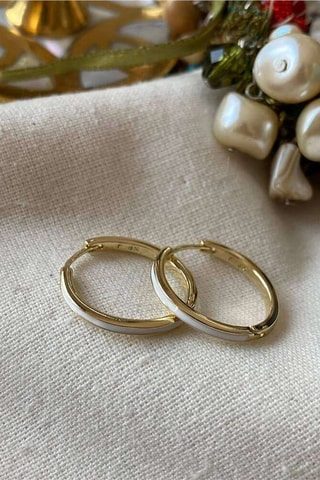 Orecchini a cerchio - Dorato