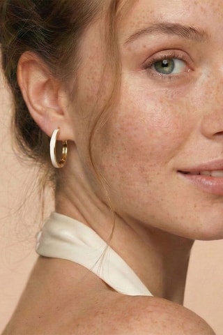 Orecchini a cerchio - Dorato