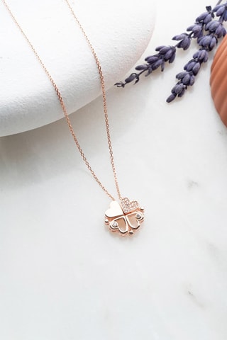 Collier - Doré et blanc