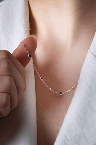 Collier - Bleu foncé