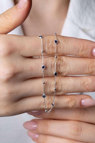 Collier - Bleu foncé