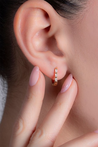 Orecchini a cerchio - Dorato